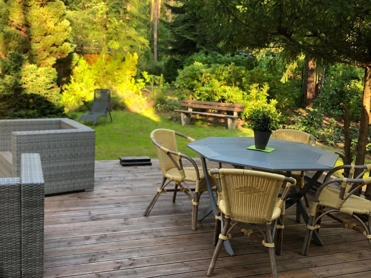 Ferienhaus Reetdach 1300qm Privatgrundstück Bootssteg Templin Lübbesee Uckermark Erholung pur Seenplatte Petersdorf  Exteriör bild