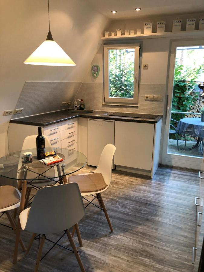 Ferienhaus Reetdach 1300qm Privatgrundstück Bootssteg Templin Lübbesee Uckermark Erholung pur Seenplatte Petersdorf  Exteriör bild